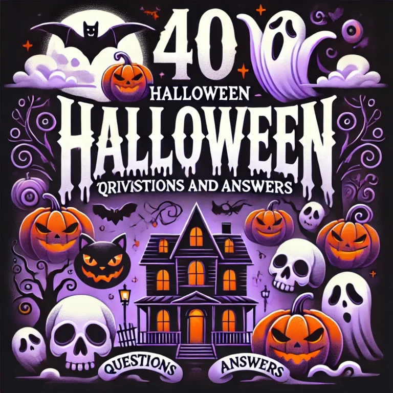 40 Halloween Trivia Questions and Answers