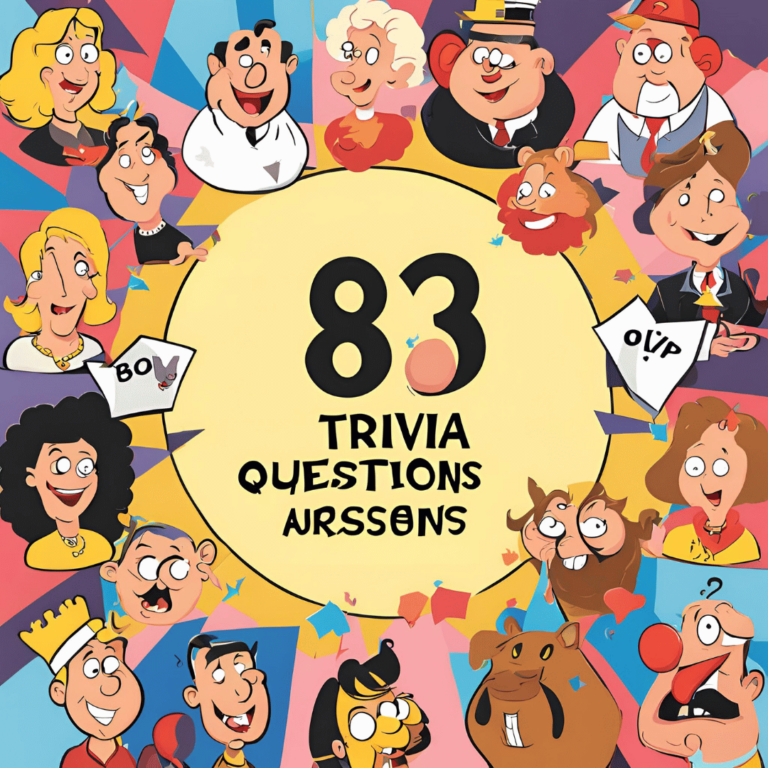 80 Cartoon Trivia Questions and Answers