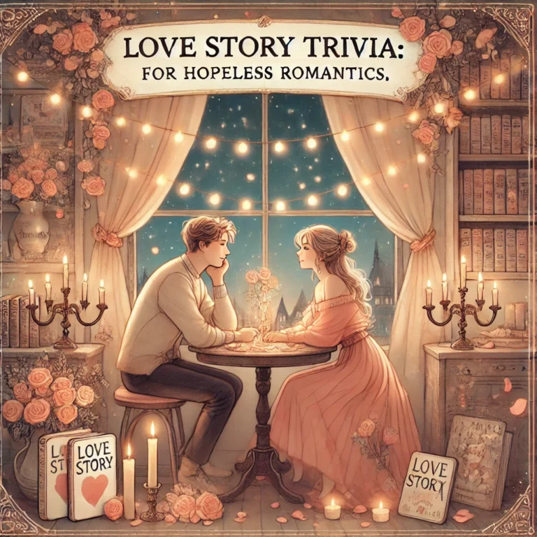 Love Story Trivia Questions and Answers for Hopeless Romantics