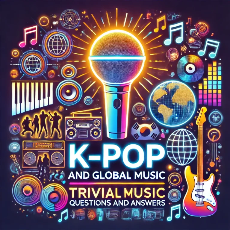 K-Pop and Global Music Trivia Questions and Answers